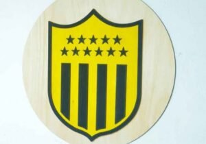 Cuadro Peñarol 38cm diámetro