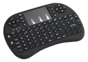 Mini Teclado Inalámbrico Touch Mouse Teclas Retroiluminadas® Negro