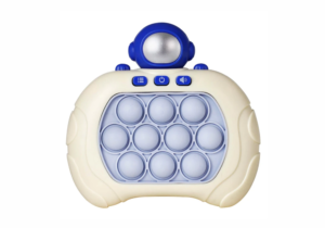 Consola Electrónica Pop It con Luz y Sonido, 4 Modos, Juego de Memoria y Velocidad - Diseño de Astronauta