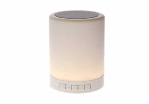 Lampara De Mesa Táctil Led De Colores Con Parlante Bluetooth