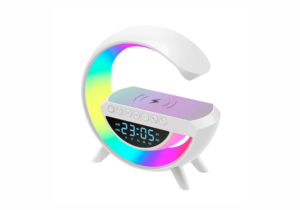 Parlante G Lámpara Veladora con Luz LED RGB