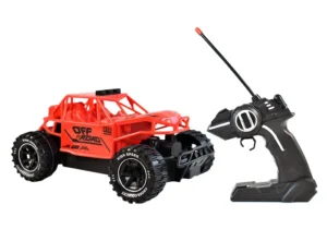 Auto Arenero Todoterreno a Control Remoto, Escala 1:18 - Rojo