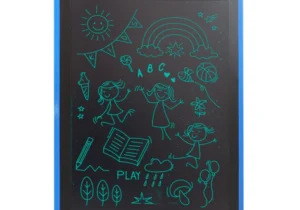 Pizarra Mágica Automática 12" Panel LCD con Lápiz Incluido - Azul